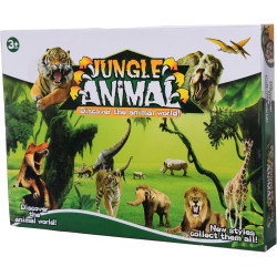 Sada Figurek Divoká Zvířata SAFARI 10 ks