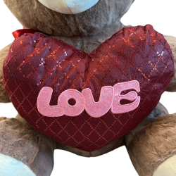 Velký Plyšák Medvídek Love 60 cm