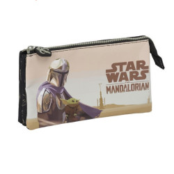 Penál do školy Mandalorian a Baby Yoda Star Wars