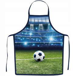 Dětská zástěra s kuchařskou čepicí pro fotbalisty
