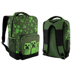 Dětský Batoh Green Creeper Minecraft 35 cm