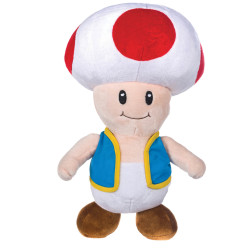 Super Mario plyšák Toad 25 cm