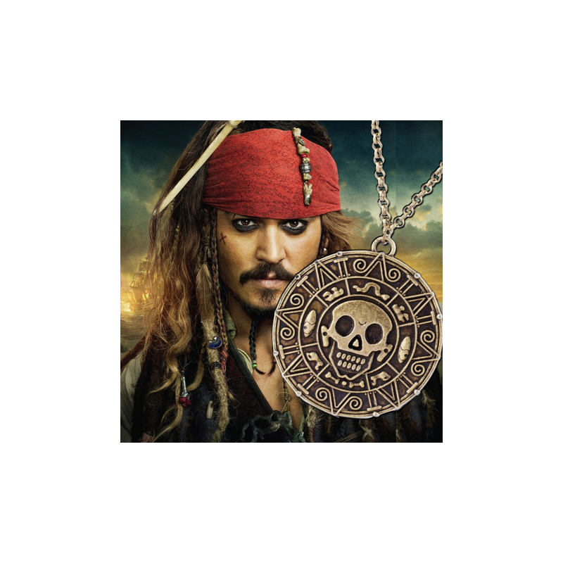 Medailon Piráti z Karibiku - Aztécké zlato Jack Sparrow