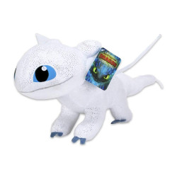 Plyšák Bílá Běska glitter Jak Vycvičit Draka 85 cm