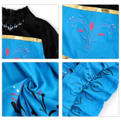 Dětské dívčí šaty Elsa III Ledové Království 100 - 140