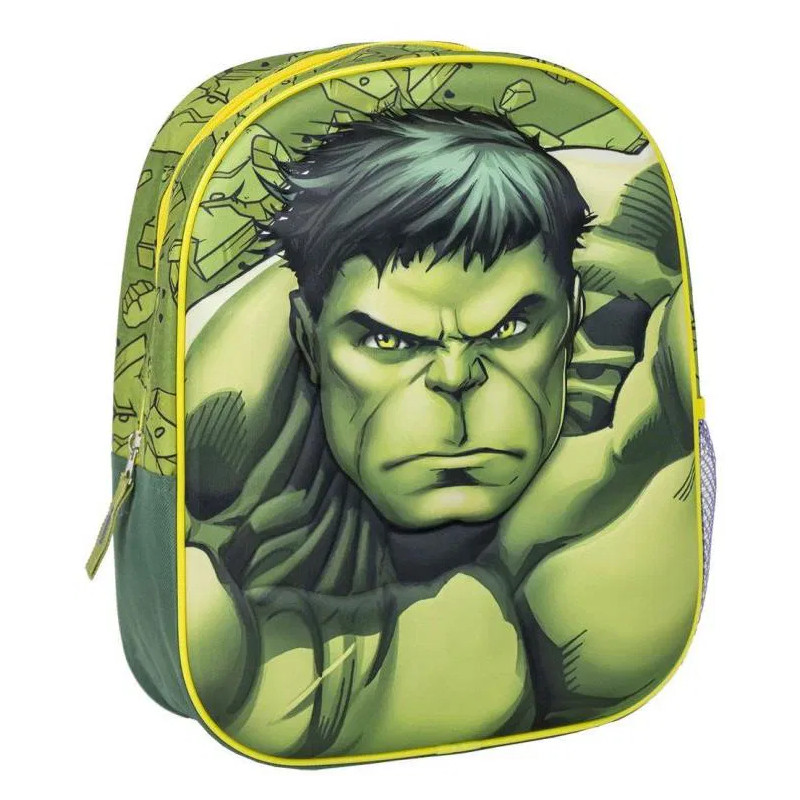 3D Dětský Batoh Hulk Marvel II