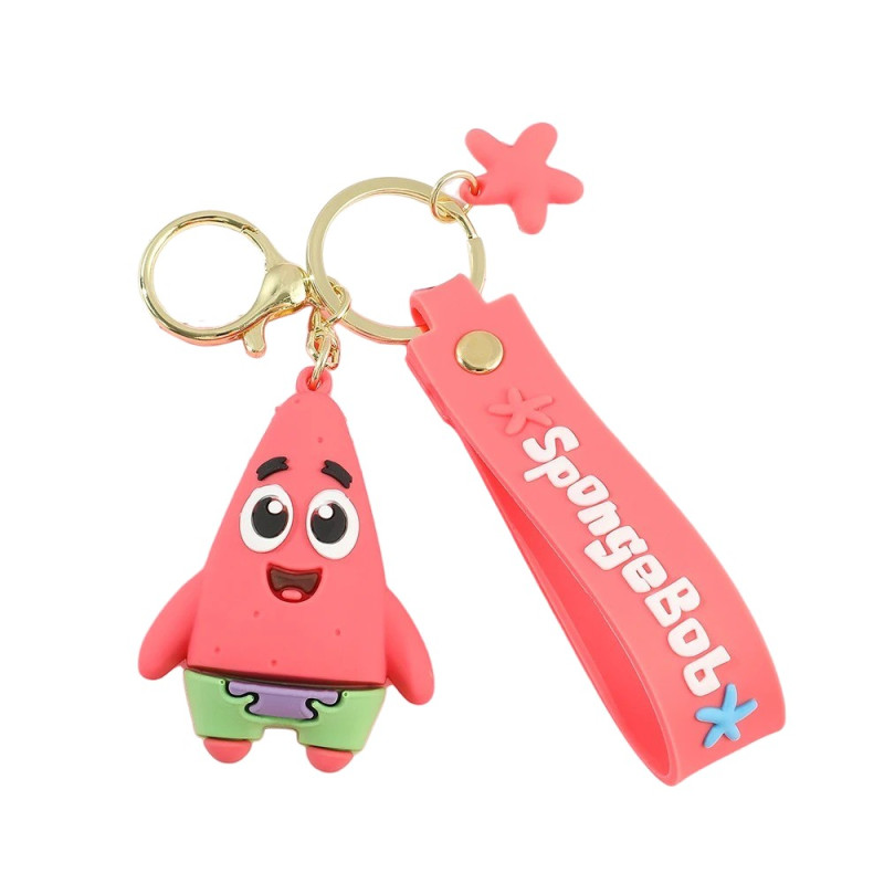 Přívěsek na klíče roztomilý Patrik | Spongebob