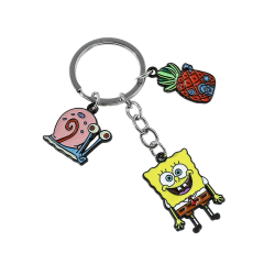 Přívěsek na klíče Spongebob a Gary