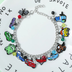 Náramek Blesk McQueen Auta Multi Logo