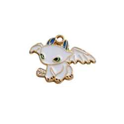 Řetízek Jak Vycvičit Draka Běska a Bezzubka GOLD 2 ks