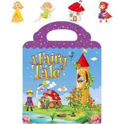 Znovupoužitelné samolepky pro děti Fairy Tale