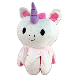 Plyšák oboustranná chobotnice Jednorožec | Unicorn 63 cm