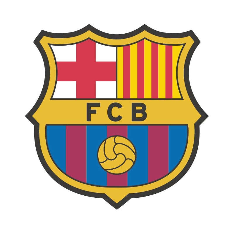 Samolepka na zeď FC Barcelona 50x70 cm