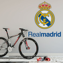 Samolepka na zeď FC Real Madrid 50x50 cm