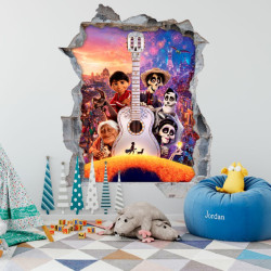 Samolepka na zeď Coco 50x70 cm