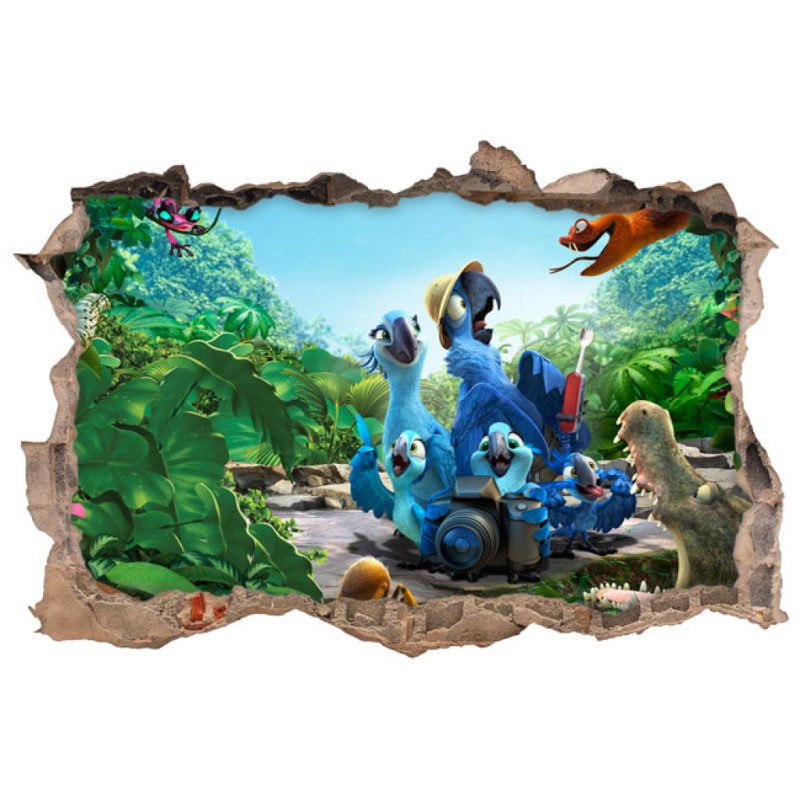 Samolepka na zeď Rio 50x70 cm