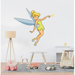 Samolepka na zeď Víla Zvonilka 50x50 cm