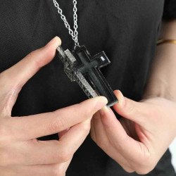 Řetízek na krk kříž Squid Game