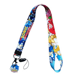 Klíčenka Ježek Sonic na krk