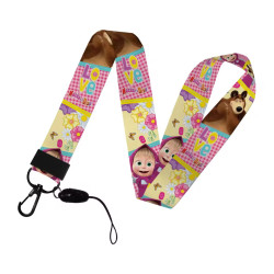 Klíčenka Máša a Medvěd na krk