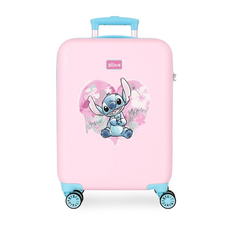 Cestovní kabinový kufr Stitch Love You