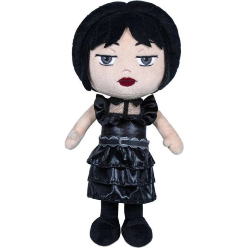 Plyšák Wednesday Addams v šatech 32 cm