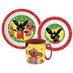 Sada plastového nádobí s hrnkem Bing