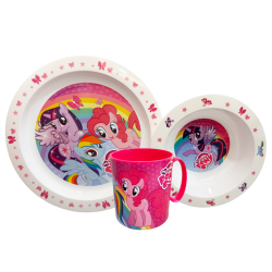 Sada plastového nádobí s hrnkem My Little Pony