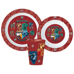Sada plastového nádobí s kelímkem Bradavice Hogwarts Harry Potter