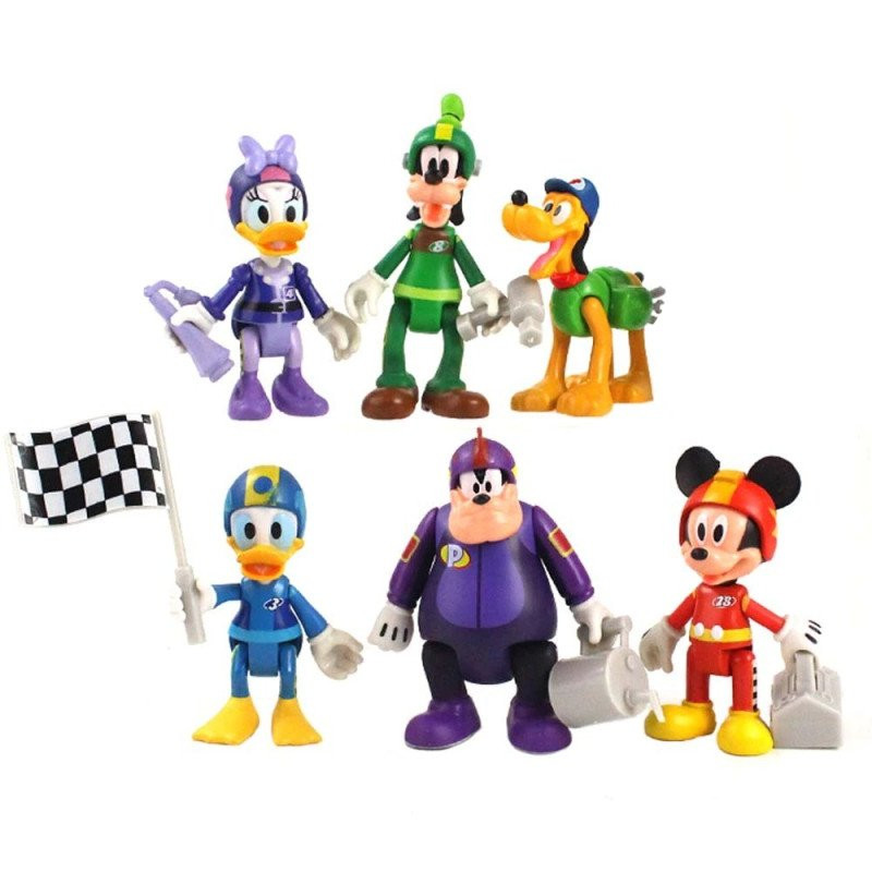Figurky Mickey Pluto Goofy a kamarádi 6 ks