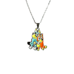 Řetízek na krk Bluey a Bingo