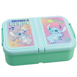 Svačinový dělený box Disney Stitch