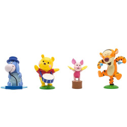 Figurky Medvídek Pú 4 ks