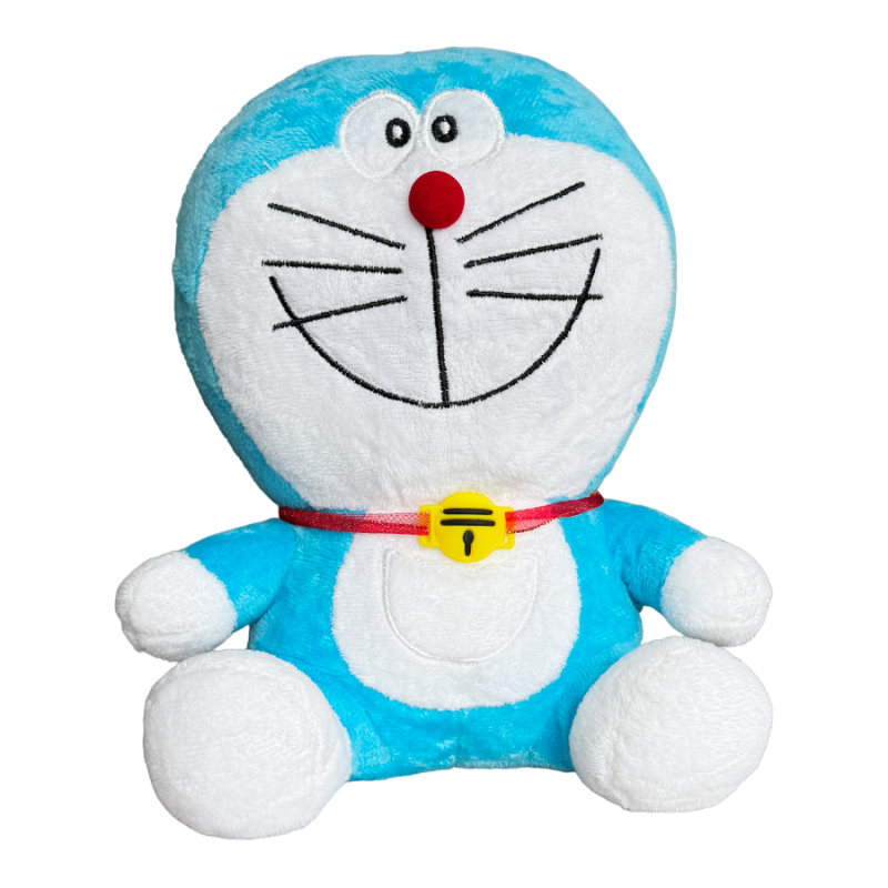 Plyšák Doraemon s rolničkou 20 cm