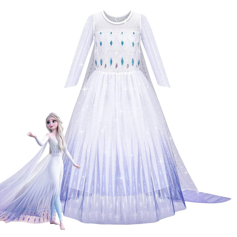 Dívčí šaty princezna Elsa Ledové Království | Frozen