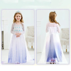 Dívčí šaty princezna Elsa Ledové Království | Frozen