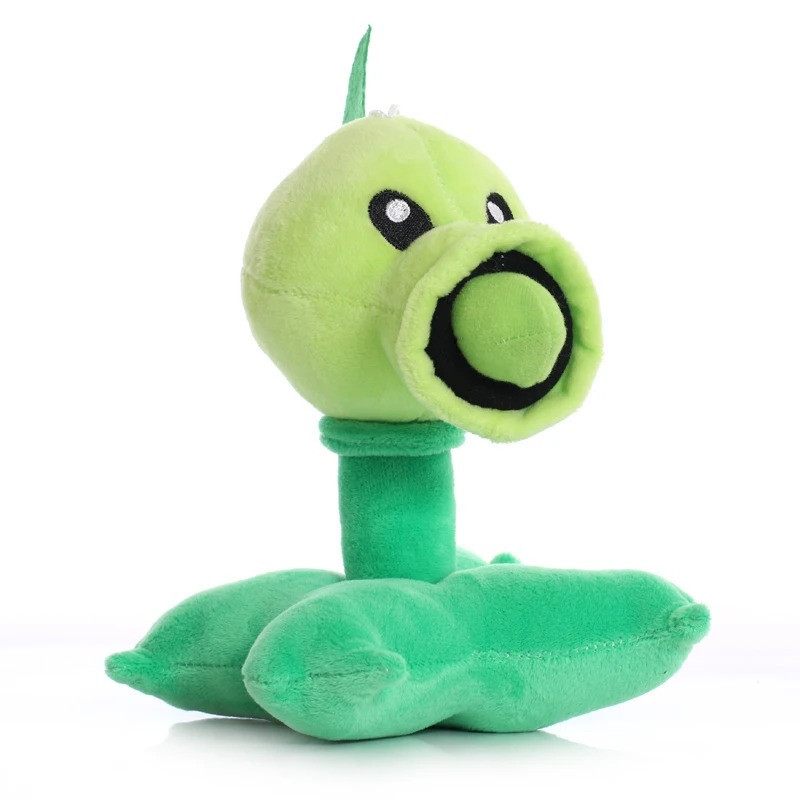 Plyšák zelená rostlina Plants vs Zombies 18 cm