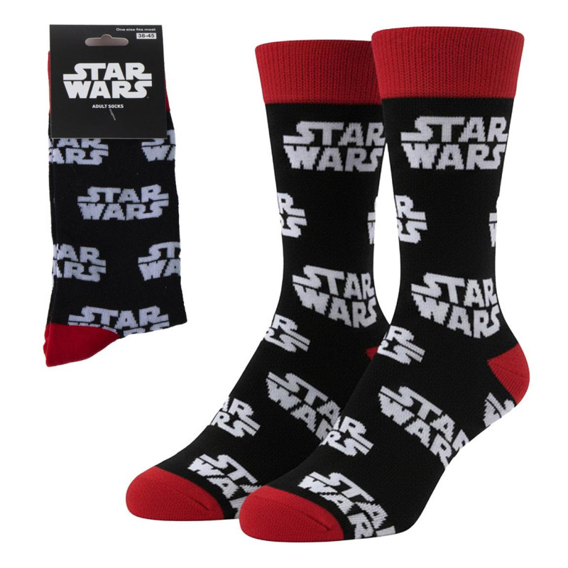 Ponožky Star Wars Red EUR 38-45