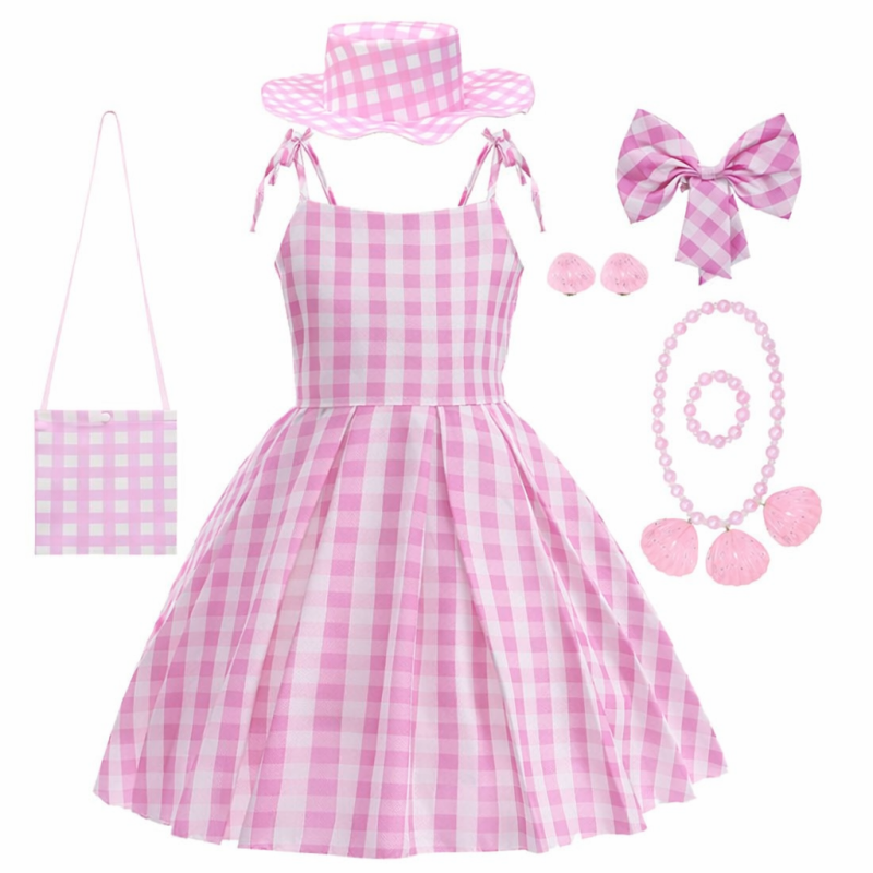 Dívčí šaty Barbie film velikost 110