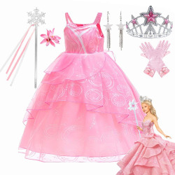 Dívčí šaty Glinda Čarodějka | Wicked 120 - 140