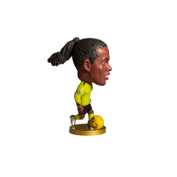 Figurka fotbalista Ronaldinho ve venkovním dresu Barca