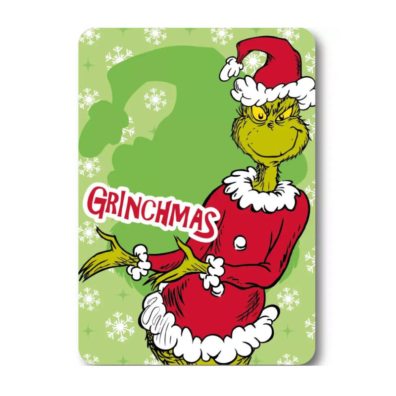 Fleecová deka Grinch Grinchmas 100x140 cm