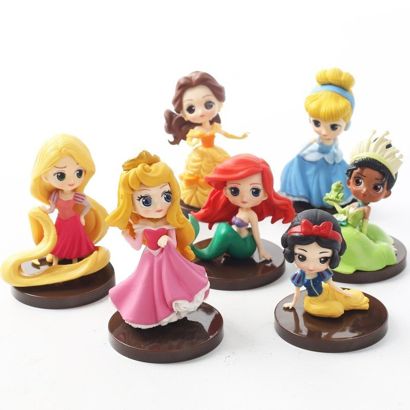 Figurky Disney Princezny 7 ks