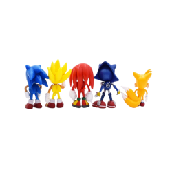 Figurky Ježek Sonic 6 ks