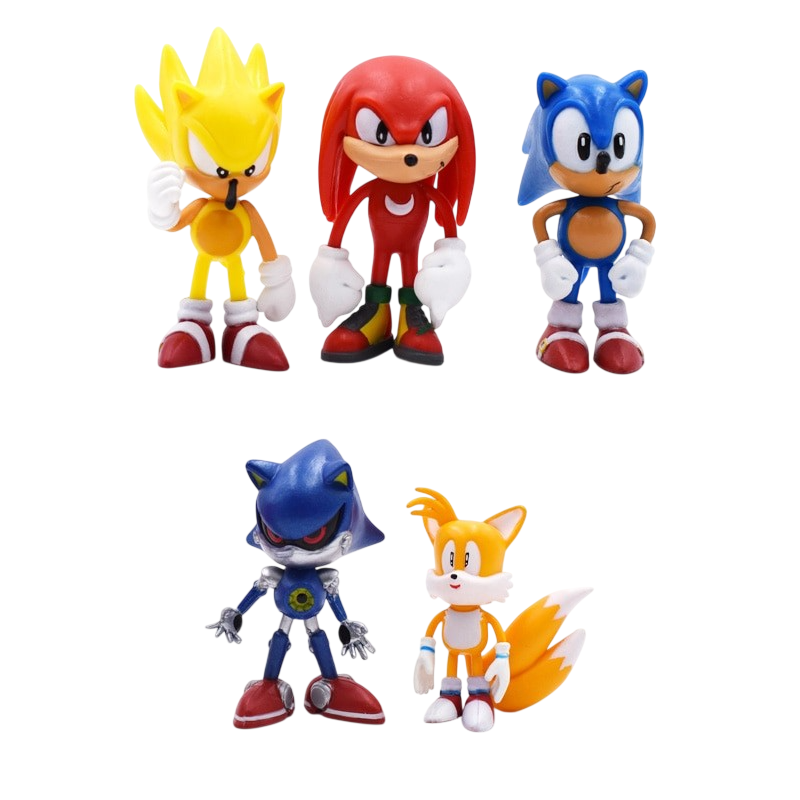 Figurky Ježek Sonic 6 ks