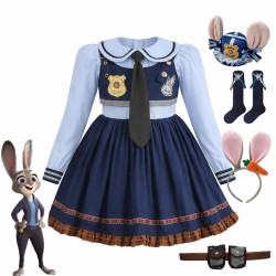 Dívčí šaty Judy Zootropolis a doplňky 110 - 130