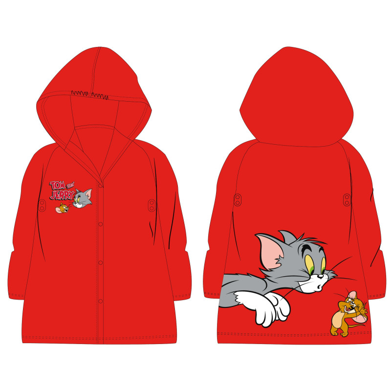 Dětská pláštěnka Tom a Jerry 98-128 cm