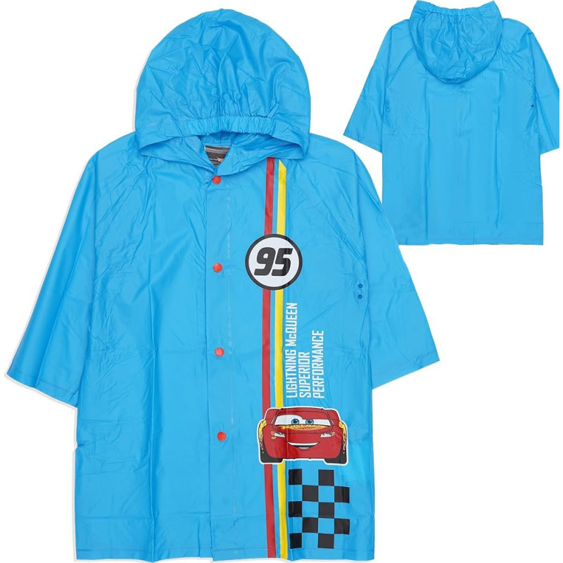 Dětská pláštěnka Auta Blesk McQueen modrá 110-128 cm