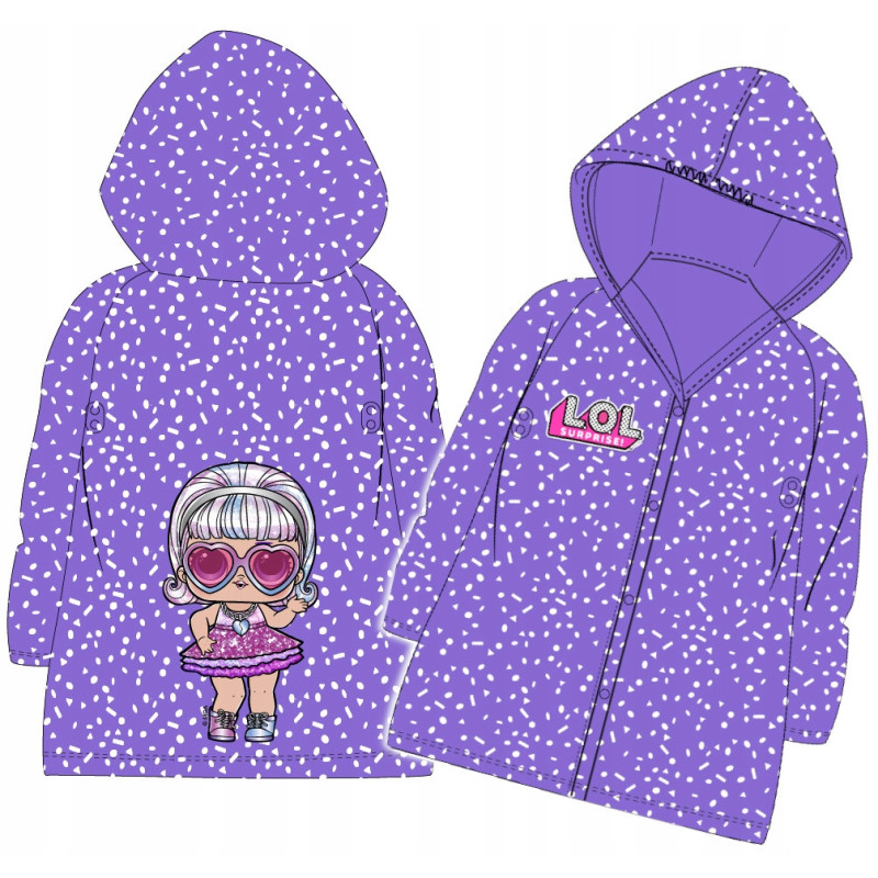Dětská dívčí pláštěnka L.O.L. 104/110 cm