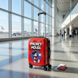 Cestovní kabinový kufr Mickey Mouse Classic